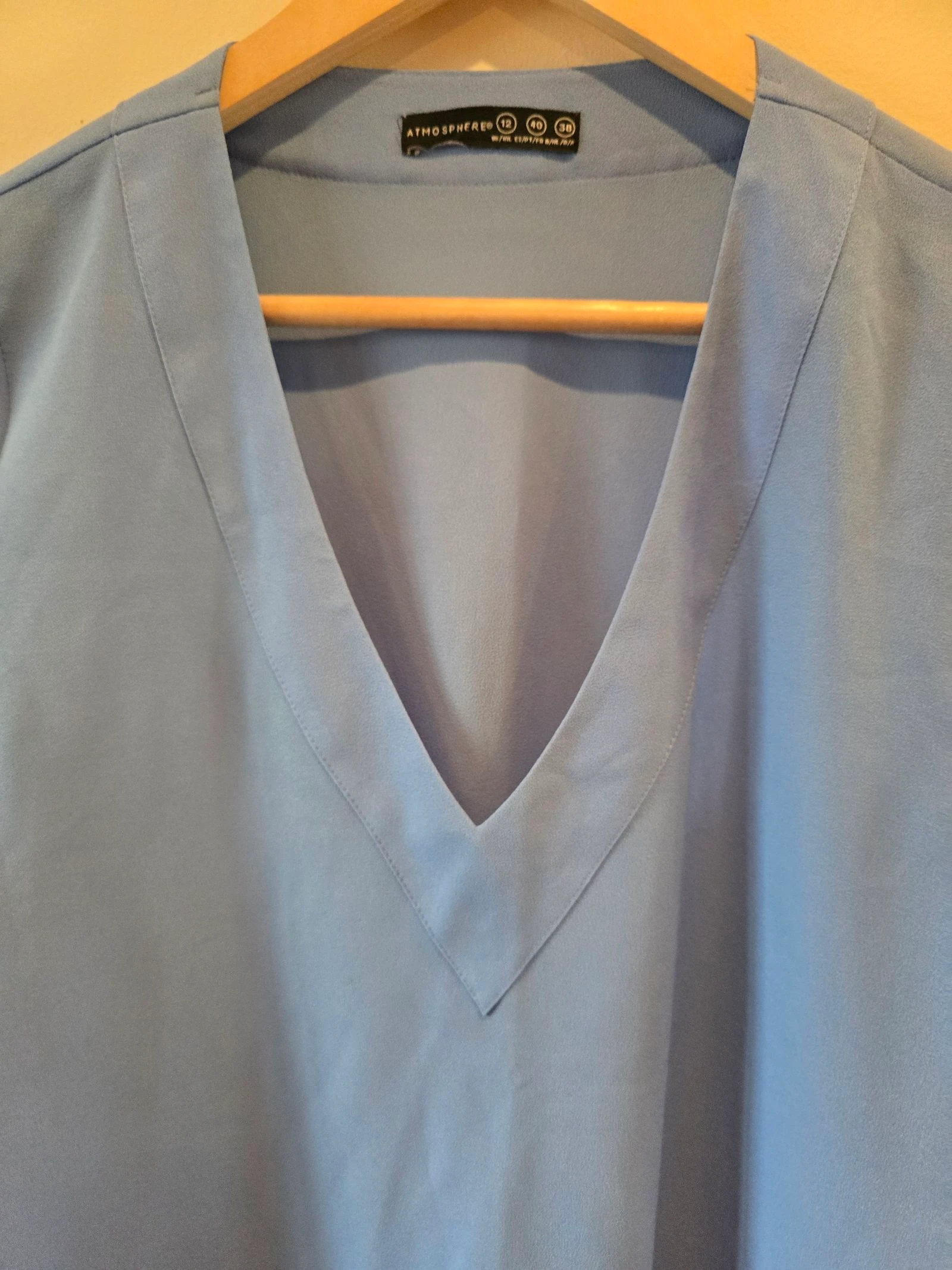 Blouse bleue fermée de Primark – photo 5